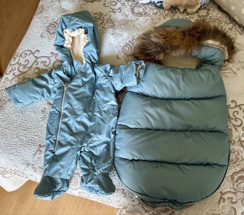 Детский зимний комплект для новорожденного