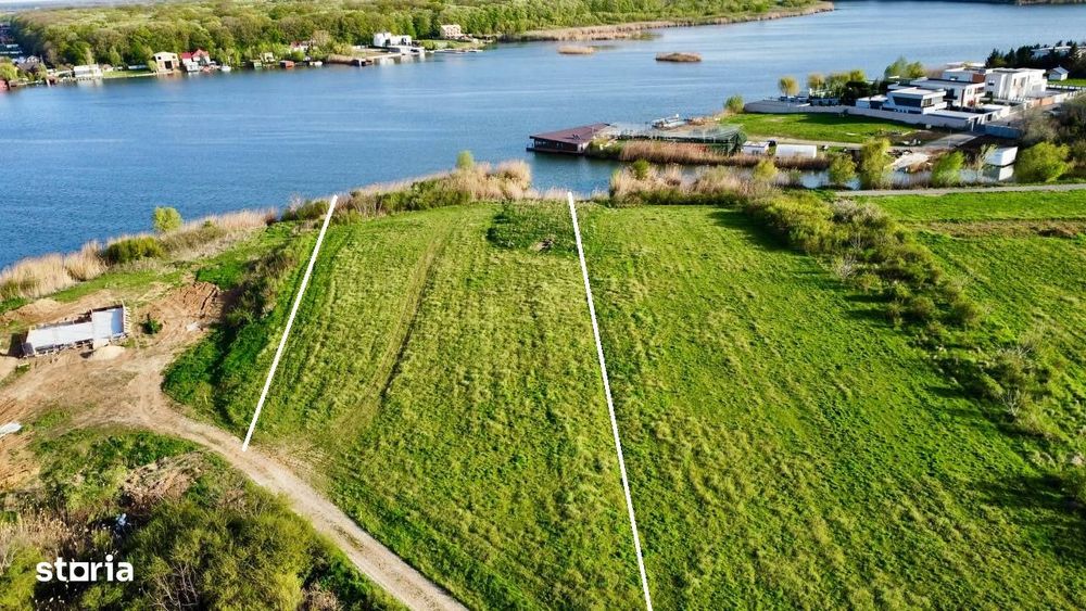 Vanzare teren pe malul Lacului Snagov cu deschidere directa la Lac !