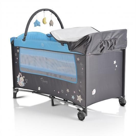 Сгъваема кошара Moni 120/60 и сгъваем матрак Lorelli 120/60