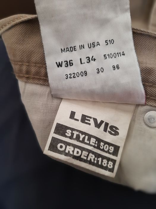 Blugi bărbătești LEVI'S, bej ,standard
