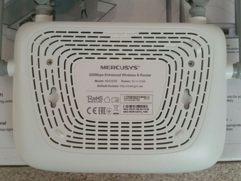 Router wireless Mercusys 300 Mbps