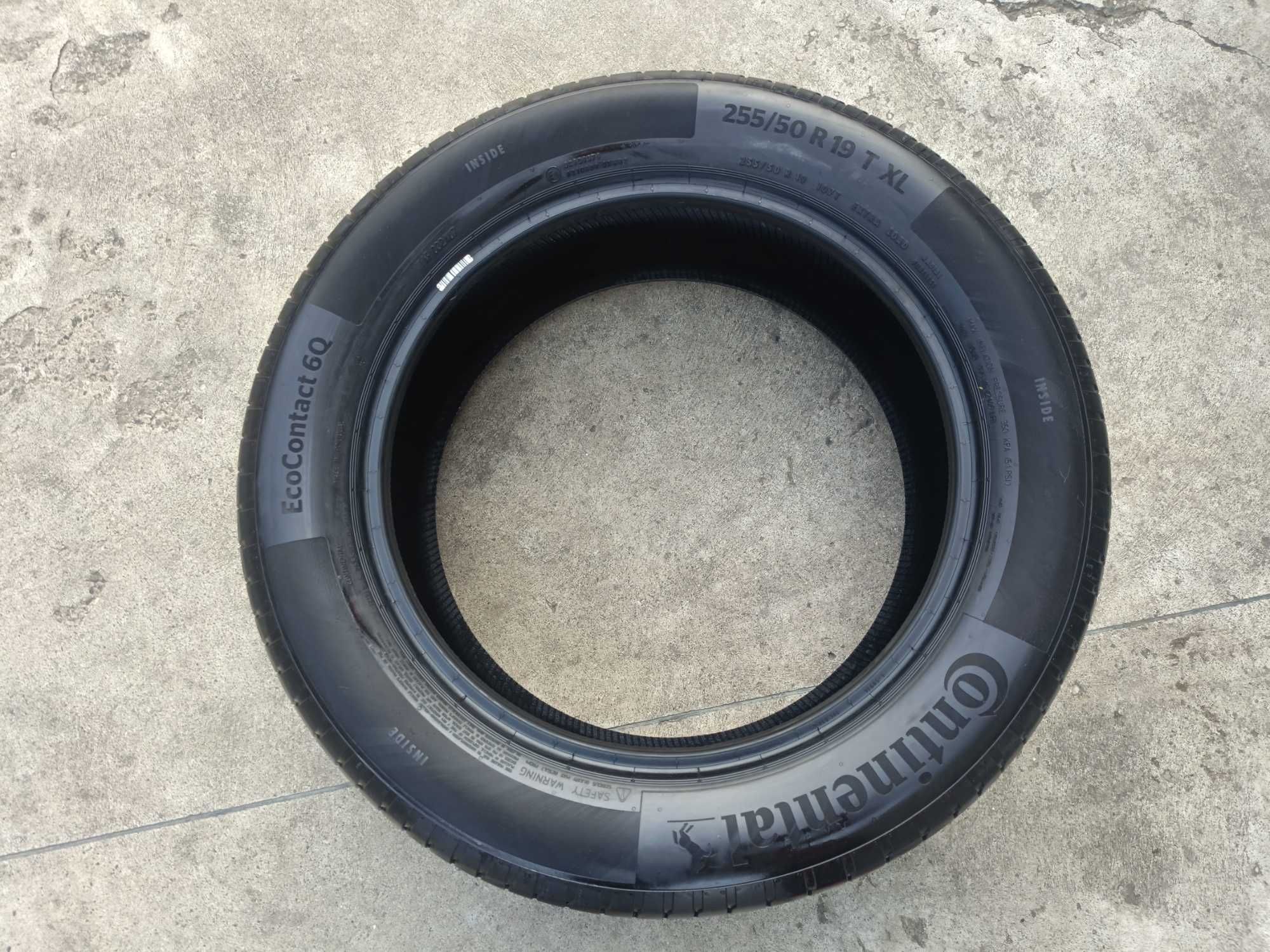 Doua anvelope vara 255 50 19 Continental EcoContact 6Q cu 6,5 mm 3622