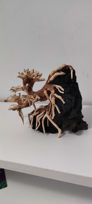 Bonsai decorativ pentru acvariu