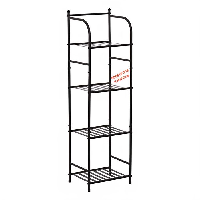 Метална етажерка-33.5x27.5x116 см.