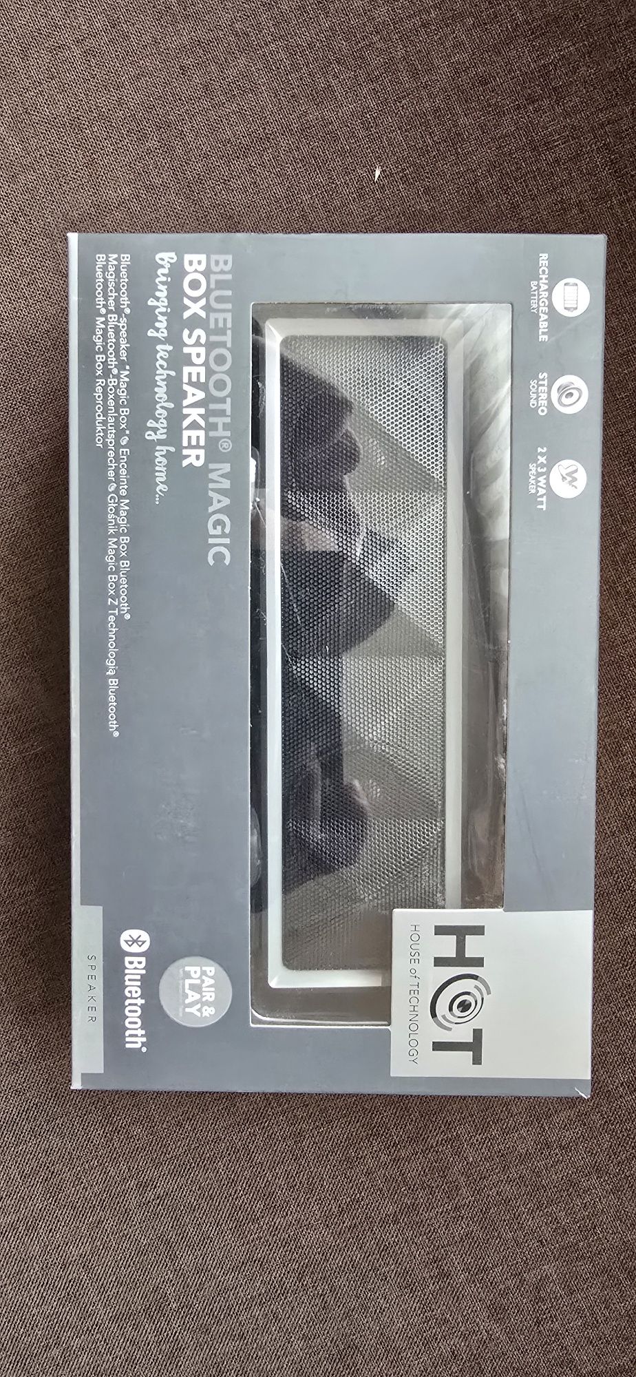 Преносима Bluetooth тонколонка 2х3 вата