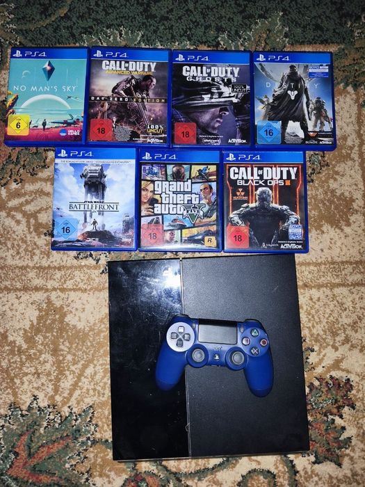 PS 4+7 jocuri incluse