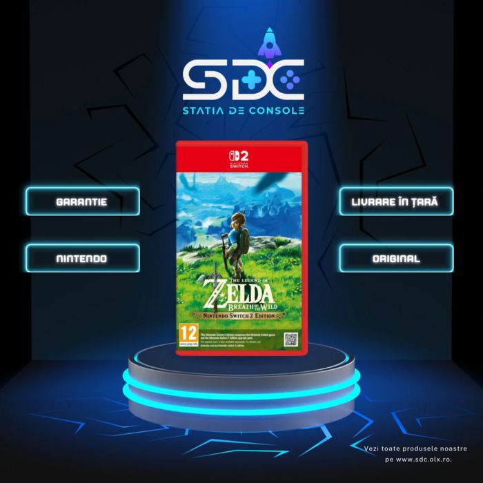 The Legend Of ZELDA Breath Of The Wild Nintendo Swtich 2