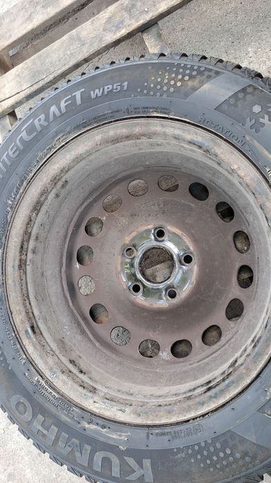 1бр. РЕЗЕРВНА 15" 5Х112мм Фолксваген Голф 5, 6, Туран, Кади
