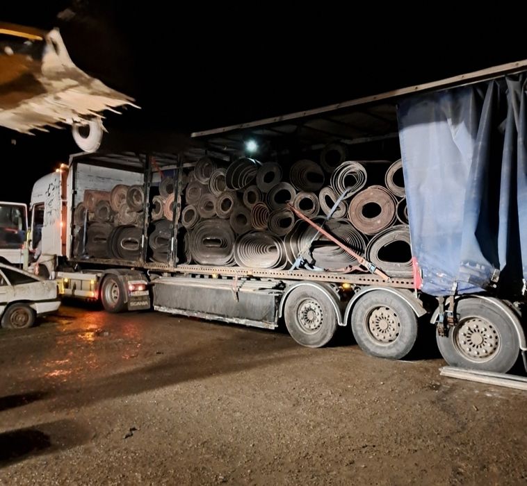 Banda de cauciuc pentru balastrieri