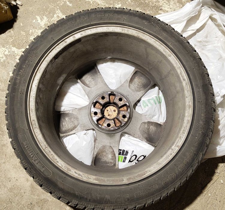 Джанти 5x108 R18 оригинални за Пежо + зимни гуми