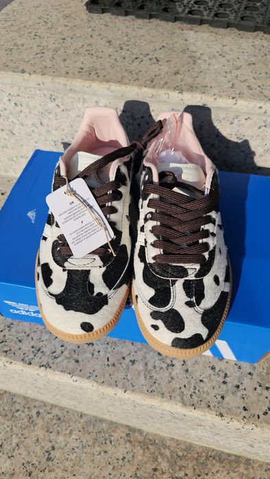 Adidas samba cow print size 37.5