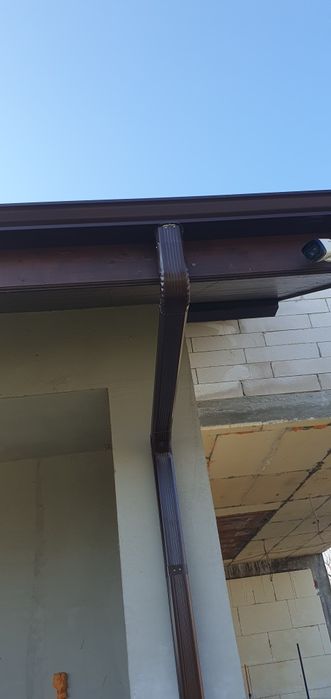 Jgheaburi și burlane dintr-o bucata fără imbinare din aluminiu