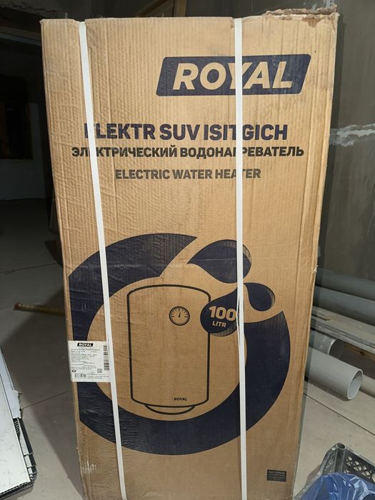 Электрический водонагреватель новый ROYAL