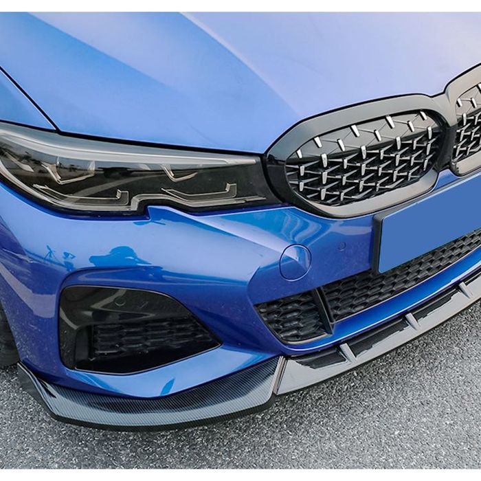 Lip prelungire bara fata M-Tech BMW Seria 3 G20(2018-2023)negru lucios