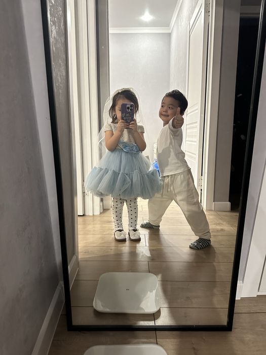 Пышное платье для девочки 3-4 года