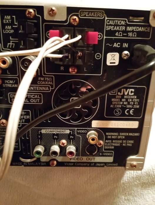 Mini combină JVC fs-y1