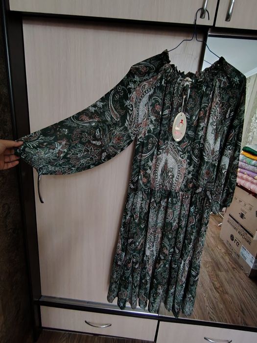 Платье шифон размер 50-52