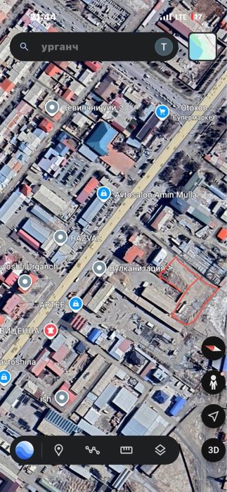 Урганч ш хонка куча нотурар 3700квадрат бино сотилади