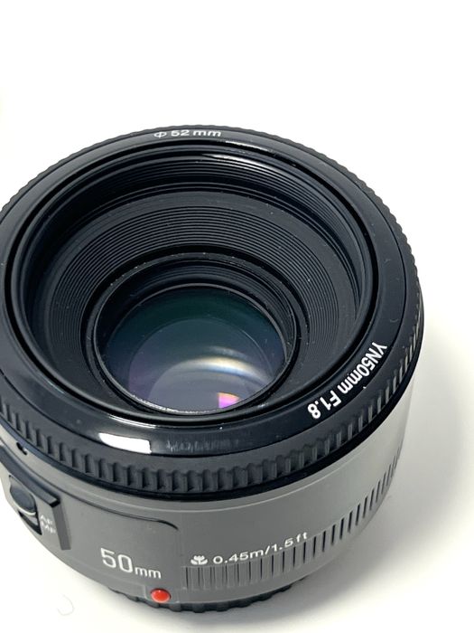 Obiectiv foto DSLR Yongnuo YN 50mm f1.8 pentru Canon