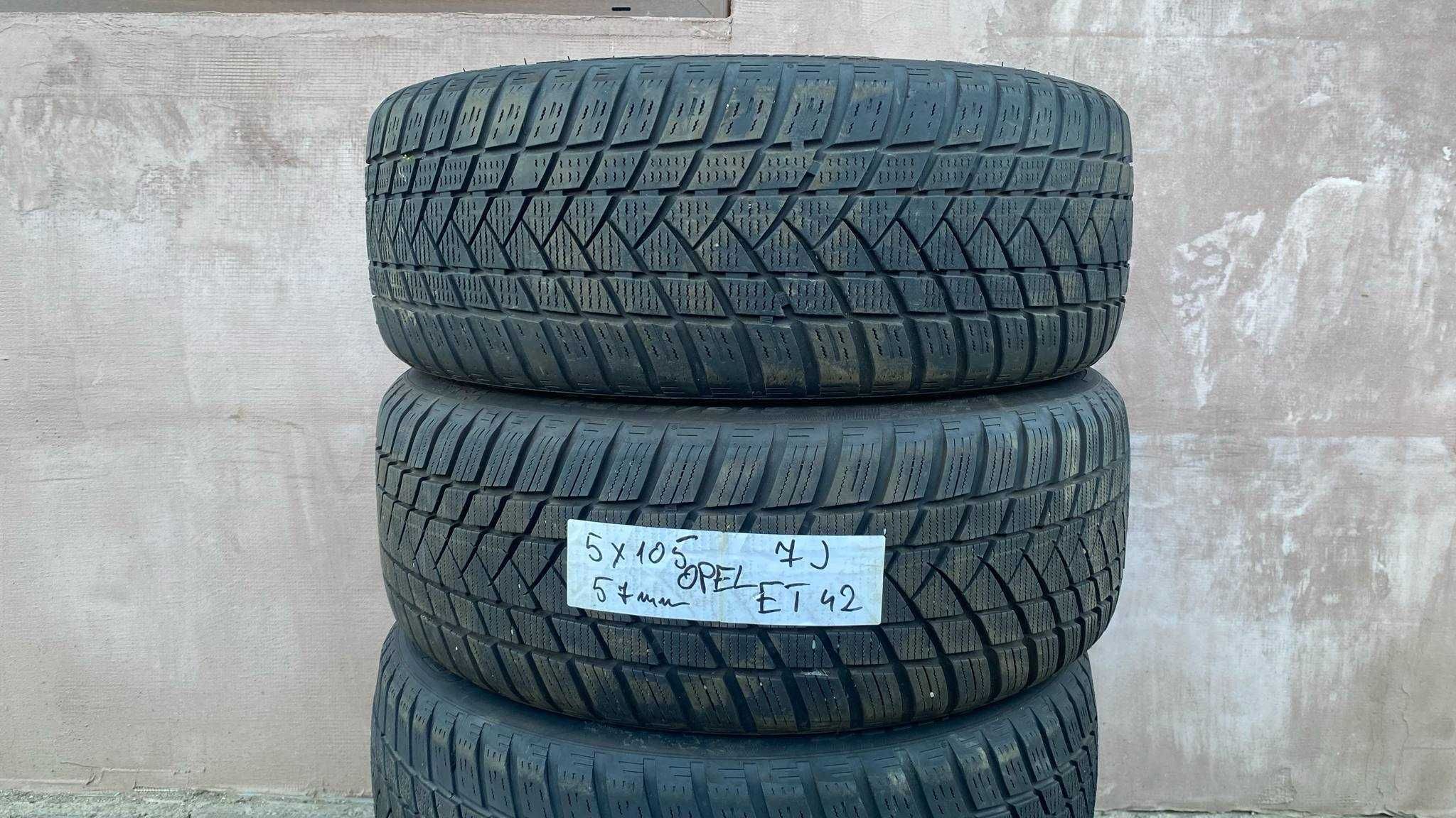 jante opel astra j  astra k  mokka 5x105 anv iarna 215 50 17 dot 2023