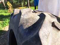 Vand anvelope tractor