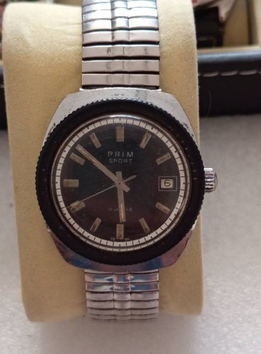 Ceas mecanic Prim Sport Cehoslovacia,17 rubine