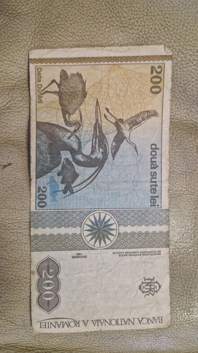 Bancnota de 200 lei – Grigore Antipa 1992 seria A.0001