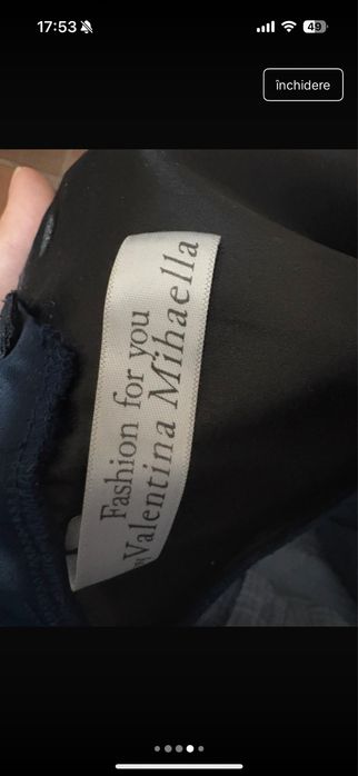 Rochie albastru inchis