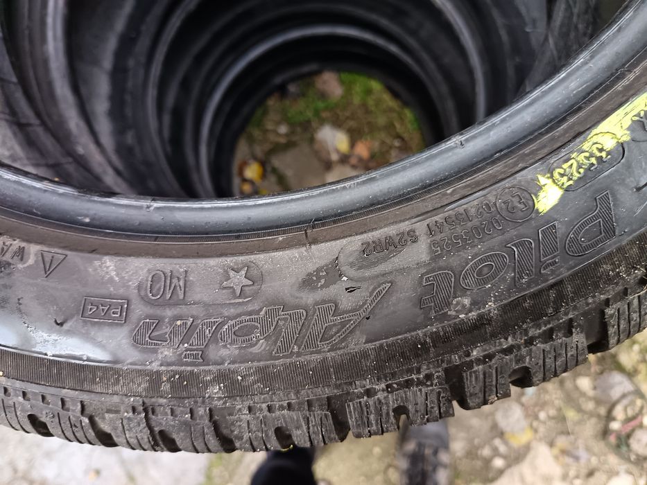 Anvelope MS iarna 245 45 18 Michelin 2022 și 2023 6-7mm