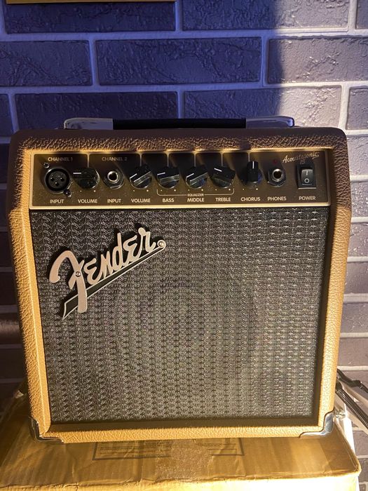 Комбоусилитель Fender Acoustasonic 15 Beige