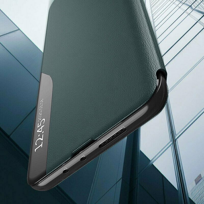 Husa tip carte pentru Huawei P40 - Dark Green