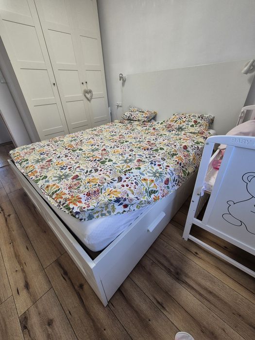 Cadru Pat ikea cu 4 sertare 160×200