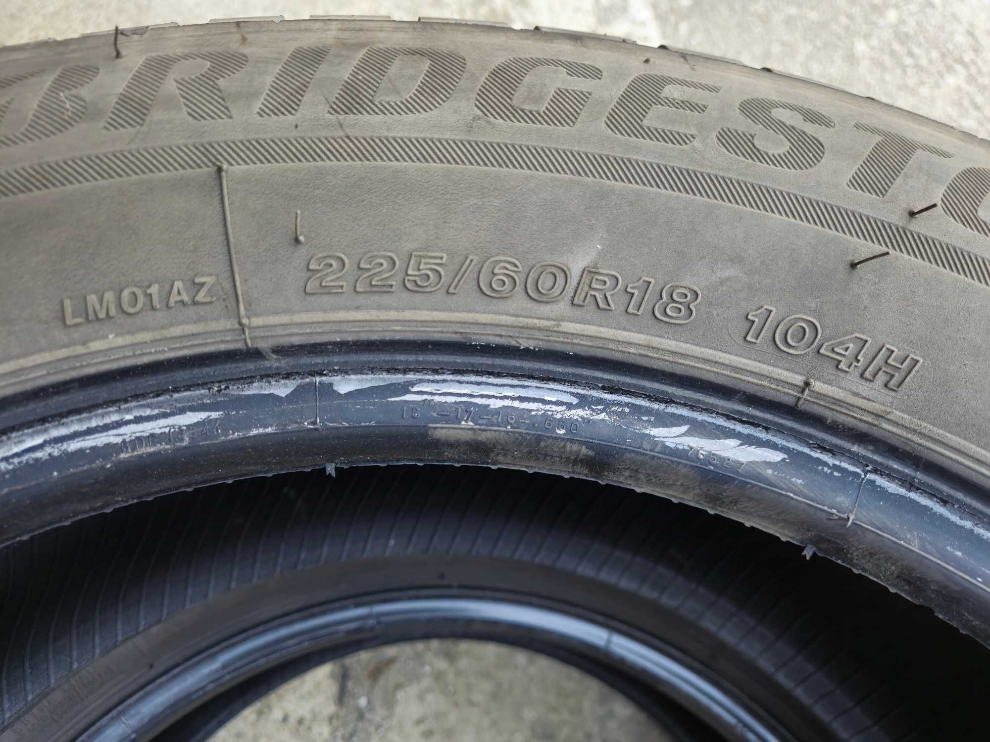 4бр.гуми bridgestone 225/60/18 dot 45.19