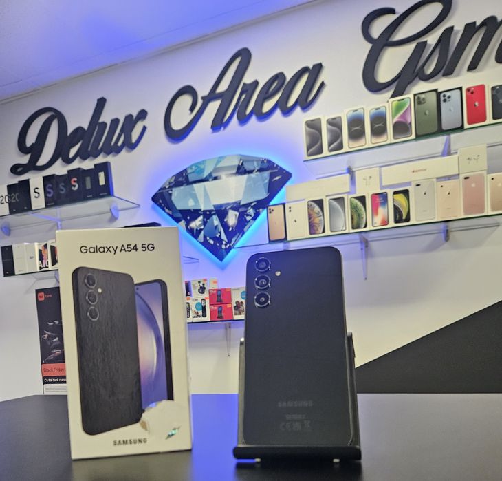Samsung A54 / Black / 128 GB / DeluxGSM