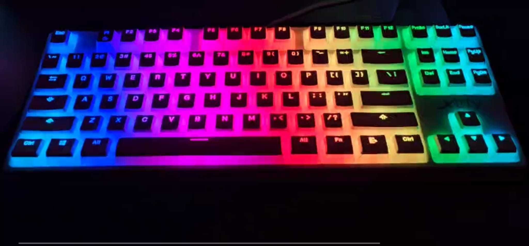 Tastatura mecanica Xtrfy K4 TKL RETRO RGB Kailh Red  + Taste Glorious
