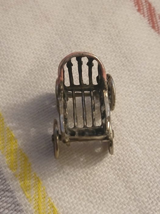 Miniatura argint masiv 800