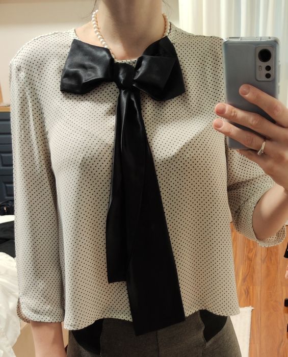 Bluza eleganta funda neagra Dana Dinu