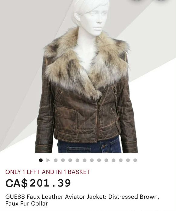 Дамско оригинално яке GUESS