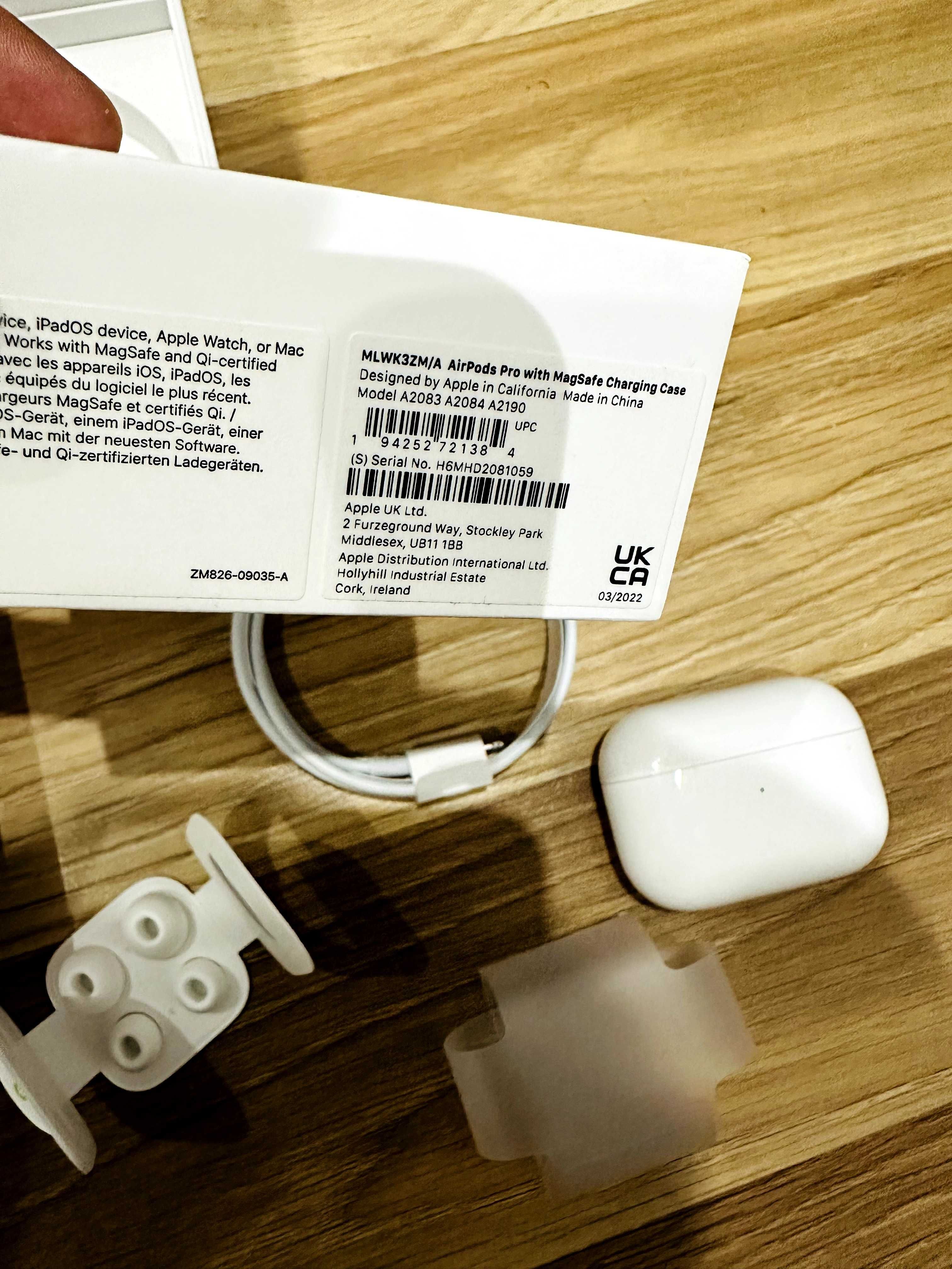 Casti Apple Airpods Pro Originale Pachet Complet Garantie Factura eMag