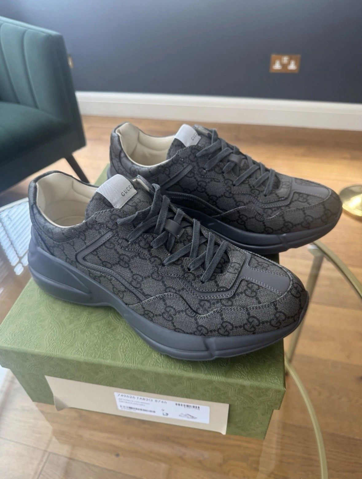 Gucci Supreme Canvas Rhyton 43 оригинални