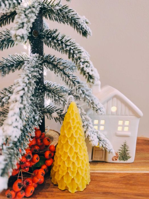 Натурални восъчни свещи – ръчна изработка