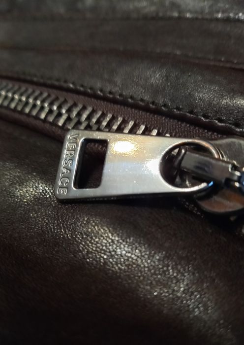 Geacă piele Versace originală