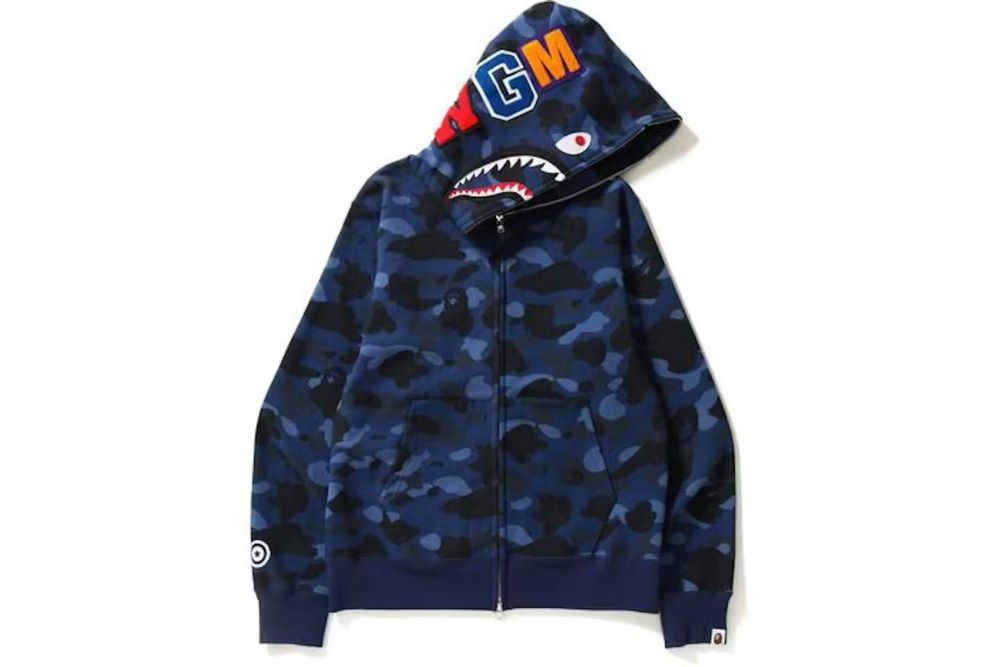 Bathing Ape | BAPE Color Camo Shark Full Zip Hoodie