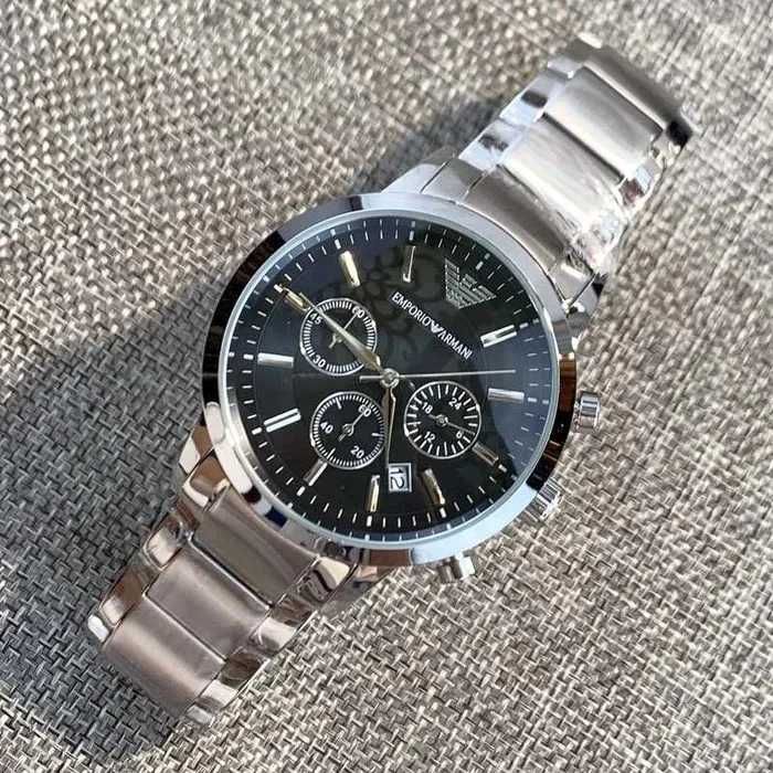 CEAS Armani Premium Black Chronograph Elegant -NOU 2025 !! Superb !!