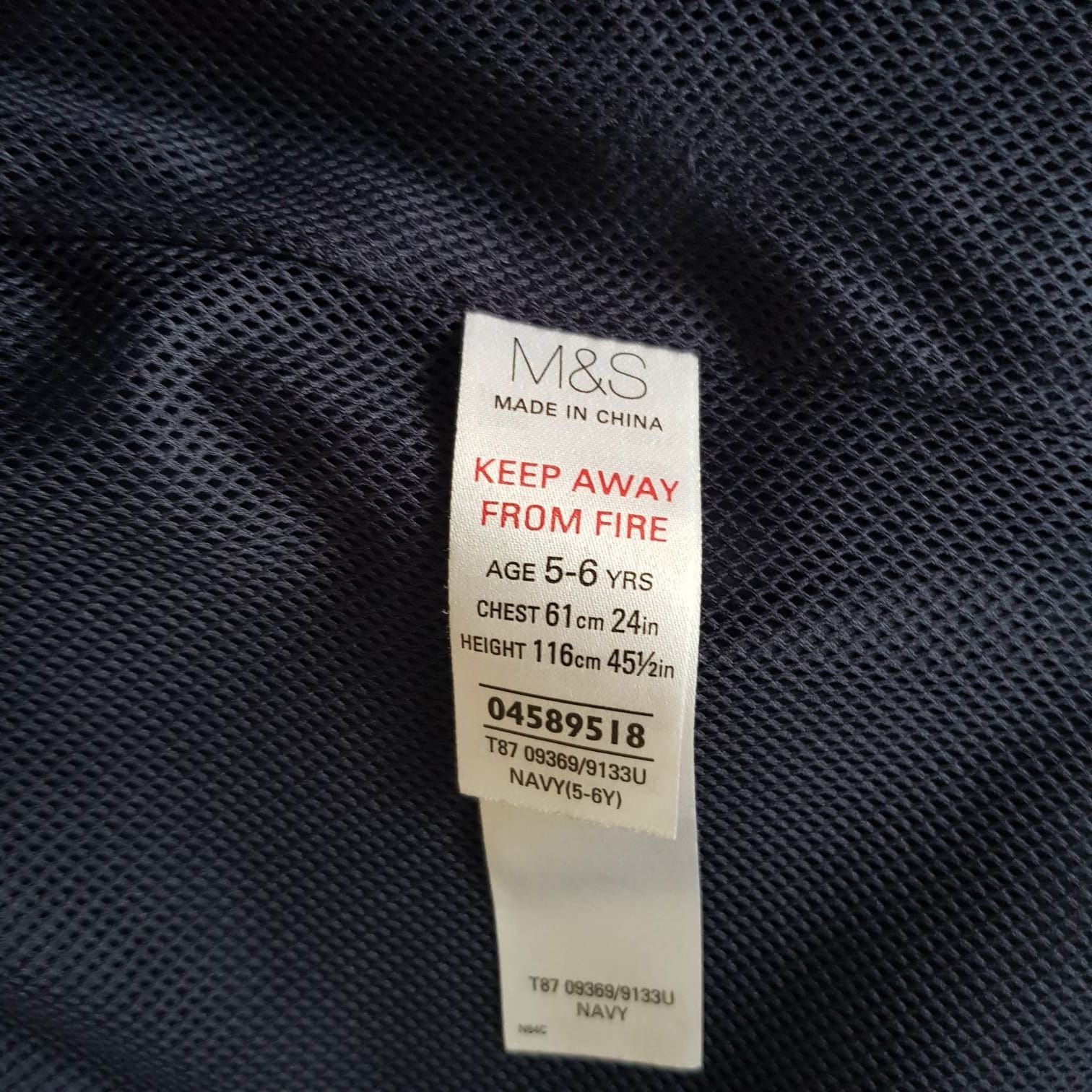 Geci băieți,M&S si Blue Base,4-6 ani,din fâş,anti-ploaie şi vânt