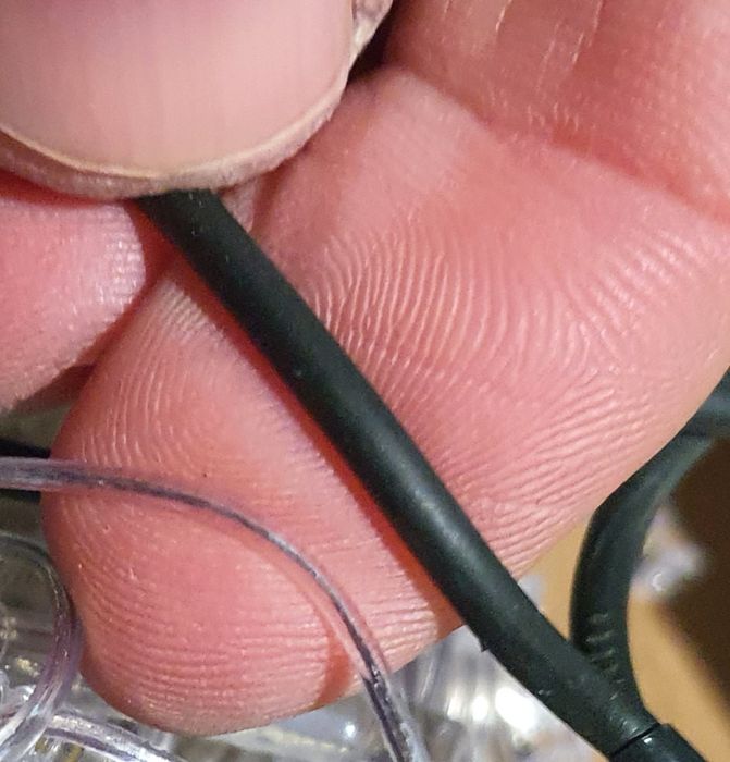 Instalatie 3x6m tip perdea ploaie flash 6m inaltime led mare fir gros