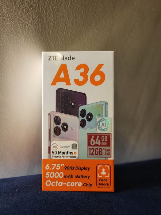 Продам новый ZTE Blade A36