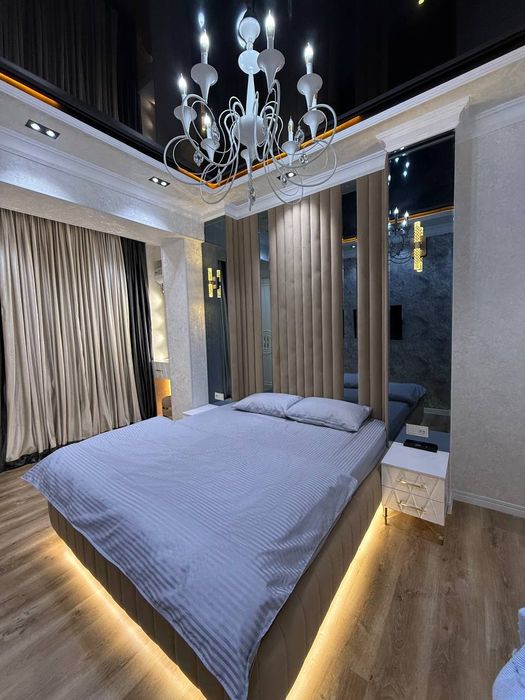 Сдаётся по суточная Premium Lux 2х ком studio на против Корзинка!!!