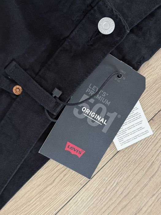 Blugi LEVIS 501 Negru Barbati | Marime 40 x 34 (Talie 105 cm)