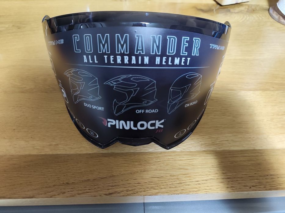 Vand viziera Airoh commander